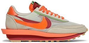 Nike sacai x Clot x LDWaffle 'Net Orange Blaze'