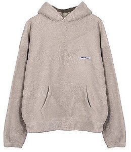 Moletom Suede Fear of God Essentials Simple Logo Beige