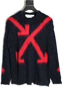 Blusa Knitwear Red Arrow Off-White