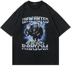 Camiseta Vintage Bootleg Unwanted Ransom