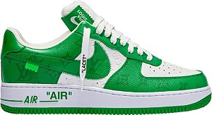 Nike x LV Air Force 1 Low 'White Gym Green'