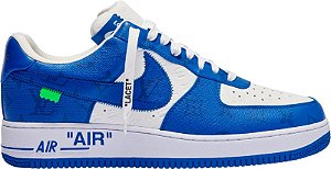 Nike x LV Air Force 1 Low 'White Team Royal'