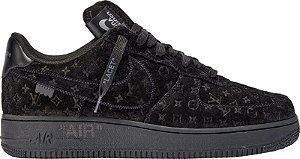 Nike x LV Air Force 1 Low 'Triple Black'