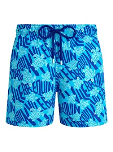 Bermuda de praia Vilebrequin Ronde des Tortues