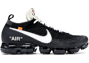 Nike Off-White Vapormax Preto 1.0