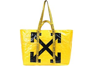 OFF-WHITE x colette 1.4 Jitney Bag Mon Amour Black Blue in Leather