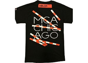 Camiseta Virgil Abloh x MCA Figures of Speech Tape Preta