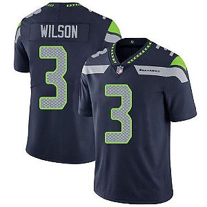 Camisa NFL Seatle Seahawks 3 Russell Wilson - 761