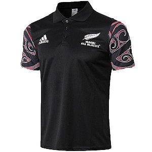Camiseta Rugby Dry Fit All Blacks Maori Nova Zelandia - 784