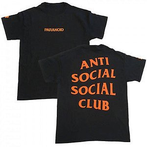 Camiseta Paranoid x ASSC (Anti Social Social Club)