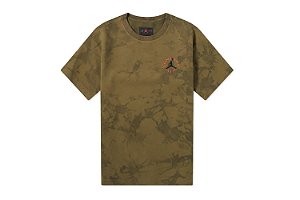 Camiseta Travis Scott Cactus Jack x Air Jordan Camuflada Bege