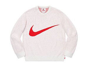 Sweater Supreme x Nike (Nike Swoosh) Branco