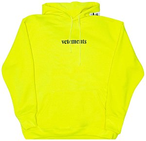 Vetements Neon Logo  'Fluo Yellow'