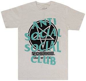 Camiseta Anti Social Social Club x Neighborhood Filth Fury