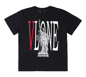 Camiseta VLONE Preta "Liberty Statue"