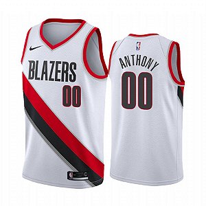 Camiseta Basquete Portland Blazers 00 Carmelo Anthony 896 bordado