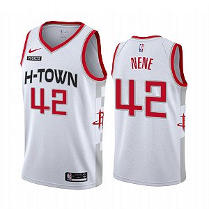 Camiseta Basquete NBA bordada edição exclusiva - 999 Houston Rockets - Nene