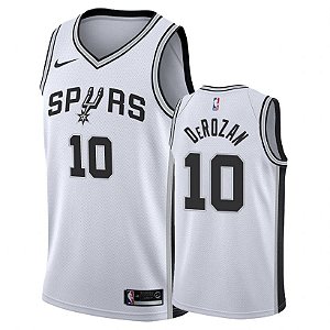 Camiseta Basquete NBA bordada edição exclusiva - 999 San Antonio Spurs - DeRozan