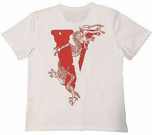 Camiseta Branca VLONE x Clot