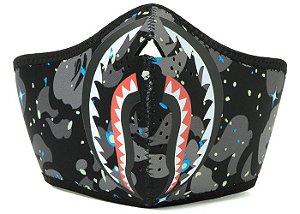 Máscara BAPE Space Camo Shark