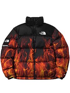 Jaqueta The North Face x Supreme 'Nuptse Red' – Waterest Club