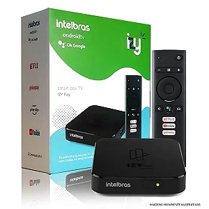 Smart Box Android TV IZY PLAY FULL HD INTELBRAS
