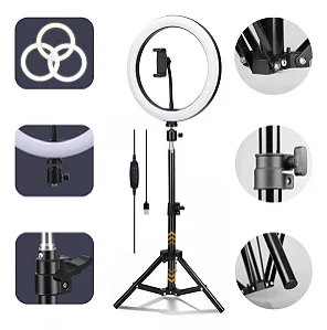 Hing Light Ring Grande Profissional Iluminação Influencer