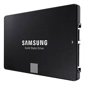 Disco sólido interno SSD Samsung 870 EVO MZ-77E2T0B/AM 2TB preto