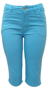 9603 TF BERMUDA LYC COLOR - MOR Azul claro