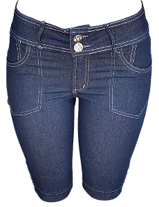 88133 TF CICLISTA JEANS DONNA Amaciado