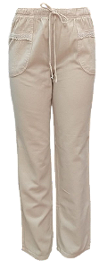1310  CALÇA PIJAMA PT COLOR Areia