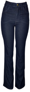 6302 TF CALÇA FLARE LYC DONNA - MAJU AMACIADO