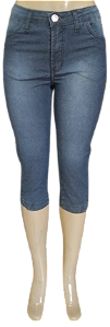 2105 TF CALÇA CAPRI PESCADOR JEANS LYC FILA - TRIO STONE