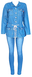 6403 PARKA FEM 100% ALGODÂO - TROIA