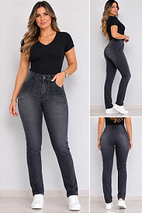 54190 TF CIGARRETE JEANS LYC BELLATRIX BLACK - AMACIADO +
