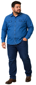 3803 CAMISA MASCULINA MANGA LONGA FRESH FRESH