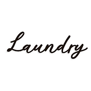 Palavra para Parede Laundry