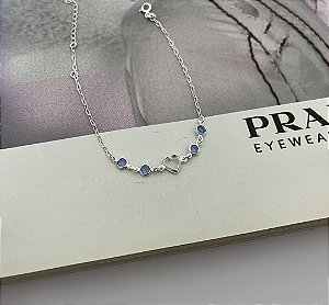 Pulseira Coração Vazado Prata 925