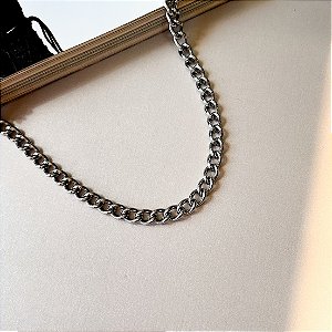 Corrente Masculina de Elos em Aço Inox