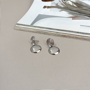 Brinco Círculo em Aço Inox