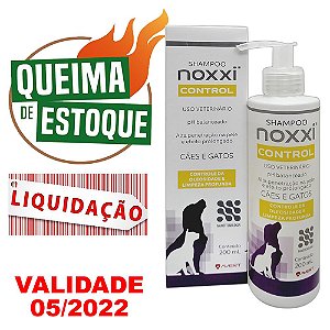 Shampoo Noxxi Control 200ml - Avert - LIQUIDAÇÃO