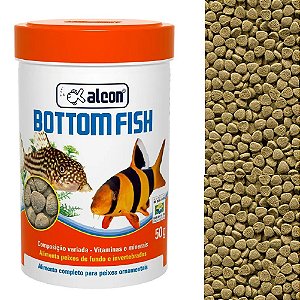 Ração Alcon Bottom Fish Peixes Ornamentais de Fundos 50g