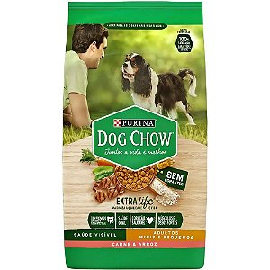 Ração Dog Chow Premium Especial Cães Adultos Raças Pequenas Carne & Arroz 3kg