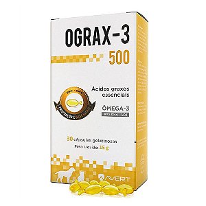 Suplemento Vitamínico Ograx-3 500 - Avert