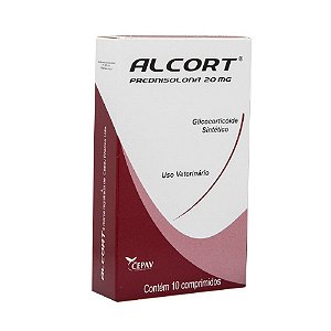 Anti-inflamatório Alcort 20mg 10 Comprimidos - Cepav