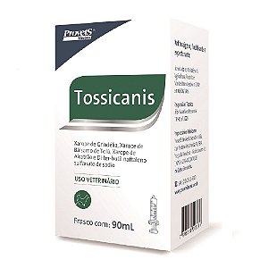 Antitussígeno Xarope Tossicanis 90ml - Provets Simões