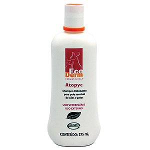Shampoo Hidratante Ecoderm Atopyc 275ml - Ecovet 