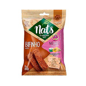 Snack Bifinho Natural NatDigest 60g - Nats 