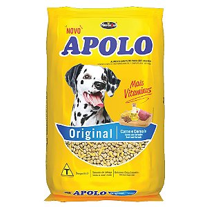 Ração Cães Adultos Apolo Original Carne e Cereais 20kg