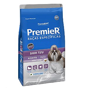 Ração Super Premium Premier Raças Específicas Shih Tzu Adultos Sabor Frango 7,5kg - PremierPet